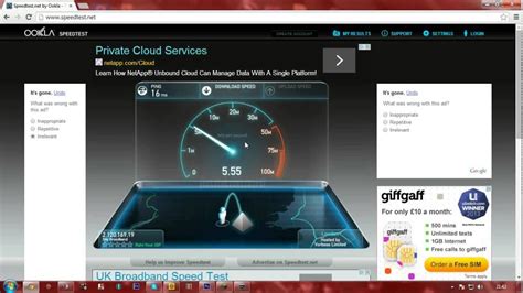 sky broadband speed checker.